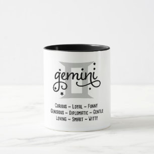 Mug Traits de zodiac Gemini