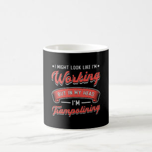Mug Trampoline Je Pourrais Sembler Trampoline Gymnaste