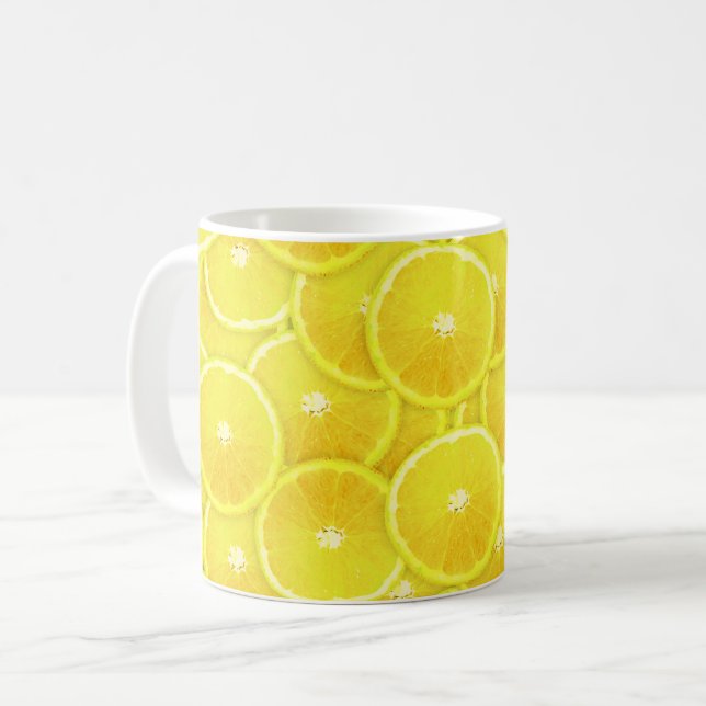Mug Tranches de citron (Devant gauche)