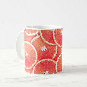 Mug Tranches de pamplemousse rose