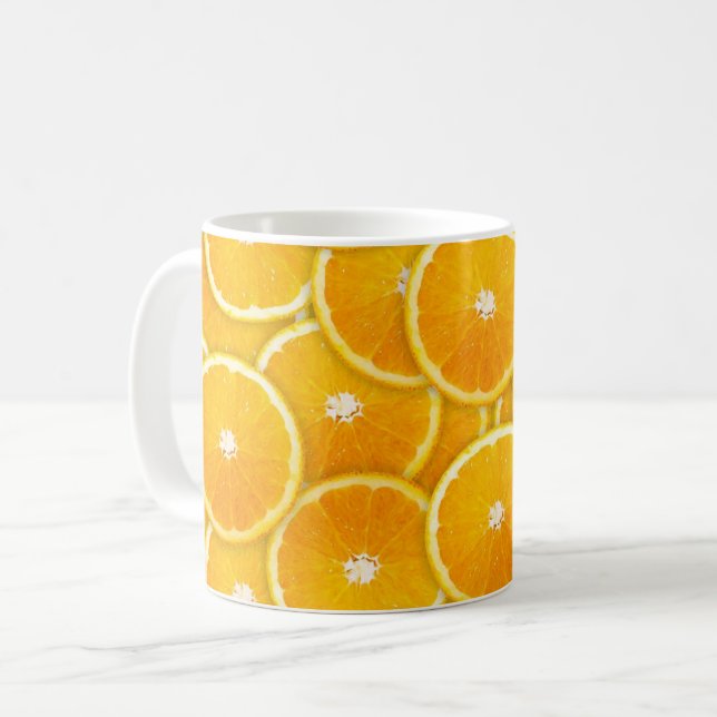 Mug Tranches d'orange (Devant gauche)
