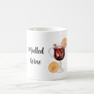 Mug Tranches d'orange au vin chaud Bâton de cannelle
