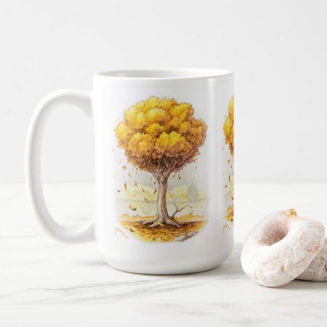 Mug Tranquillité d'or (Avec donut)