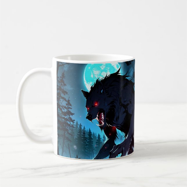 Mug Transformation Werewolf - Anime Halloween (Gauche)