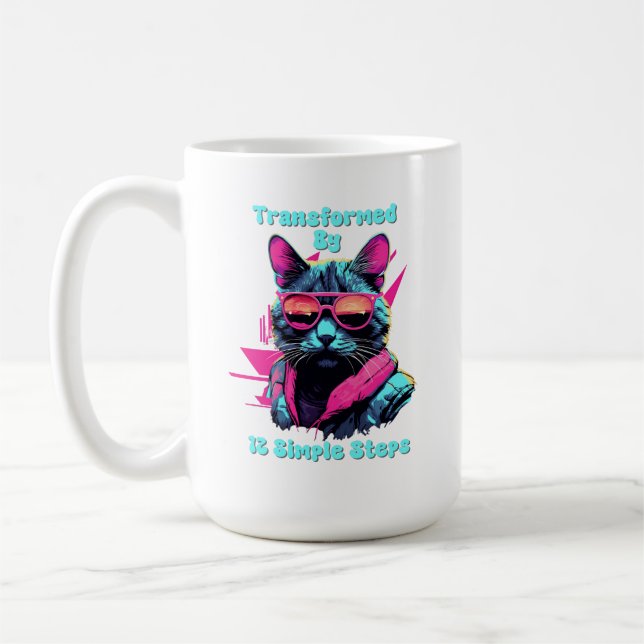 Mug Transformé par 12 Étapes Simples, sobriété de réta (Gauche)