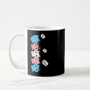 Mug Transgenre Pride Chat LGBT Trans Drapeau Chats mig