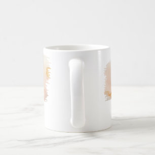 Mug Transmuter le couleuvre tachetée sur la pêche