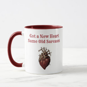 Mug Transplantation cardiaque Funny Victorian Steampun
