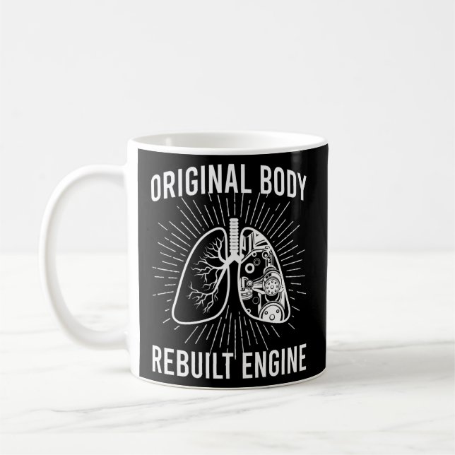 Mug Transplantation pulmonaire reconstruite Survivant  (Gauche)