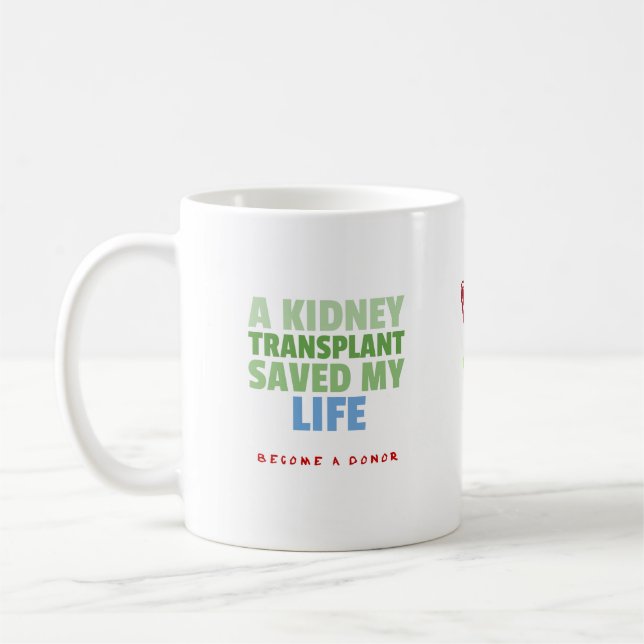MUG TRANSPLANTE DE KIDNEY (Gauche)