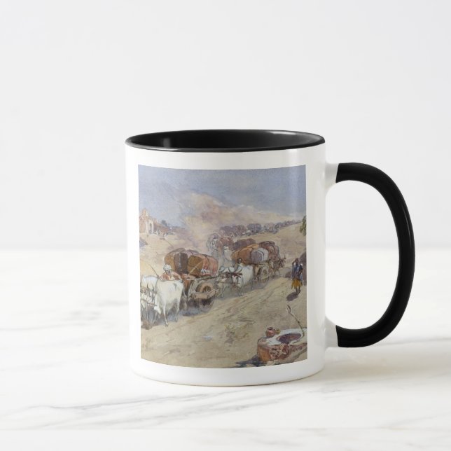Mug Transport de coton, Inde, 1862 (la semaine (Droite)