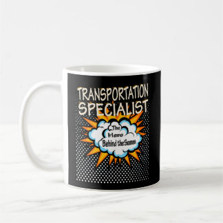 Mug Travail de héros de spécialiste des transports