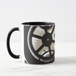 Mug Travail de roues de dent