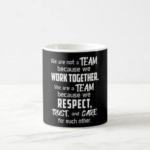 Mug Travail d'équipe Travail d'Esprit merveilleux Idée