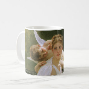 Mug Travail interrompu par Bouguereau, Portrait d'ange