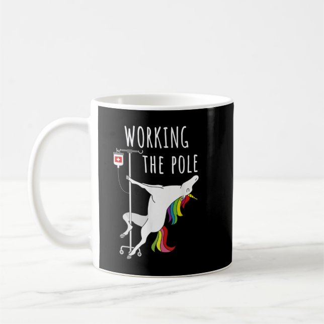 Mug Travailler amusant La salle d'urgence de l'infirmi (Gauche)