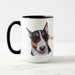 Mug Travailler dur pour My Bull Terrier Dog