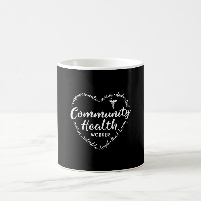 Mug Travailleur de la santé communautaire, don de TCS (Centre)