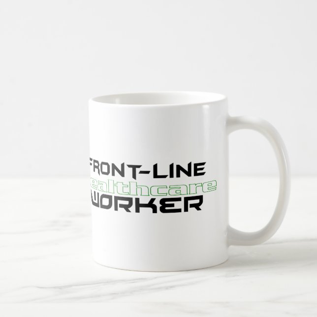 Mug Travailleur de première ligne en santé (Droite)