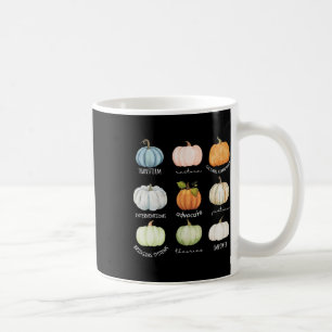 Mug Travailleur social Halloween Citrouille d'automne