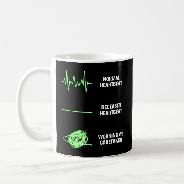 Mug Travailleurs intérimaires Caretakers Emplois (Gauche)