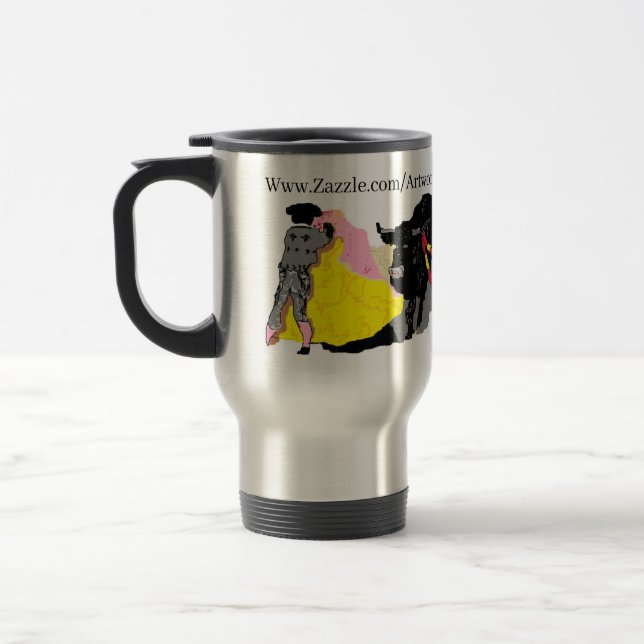 Mug Traveling & Termal : Matador Bull fighter (Gauche)