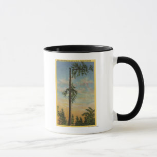 Mug Traverser l'épinette géante sur 60 mètres. Voile
