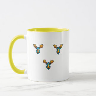 Mug Tre älgar på en mugg