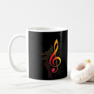 Mug Treble Clef Music