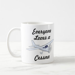 Mug Très Cool Tout le monde aime un Cessna