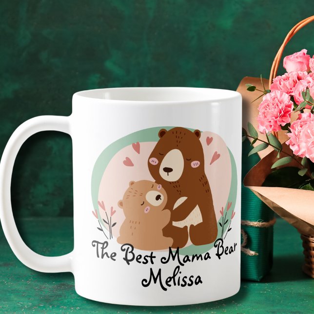 Mug Très drôle Meilleur ours maman (Créateur téléchargé)