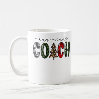 Mug Très Joyeux entraîneur Buffalo Plaid instructeur d