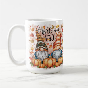 Mug Très mignon et amusant Bienvenue Gnomes d'automne 