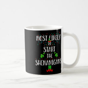 Mug Très Probable De Commencer Les Shenanigans Elf Chr