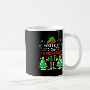 Mug Très Probable De Commencer Les Shenanigans Elf Chr