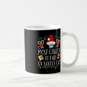 Mug Très Probable De Commencer Sur Père Noël Lap Fun F