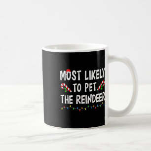Mug Très Probable De Pet La Famille Reindeer Xmas Drôl