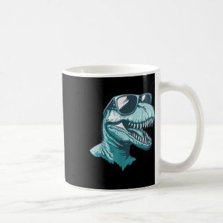 Mug Trex Dinosaur Dino Portant Des Sungles Drôle Graph
