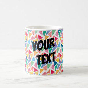 Mug Triangle coloré moderne
