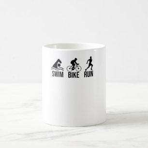 Mug Triathlon Cadeaux Endurance Sports Triathlon Lover