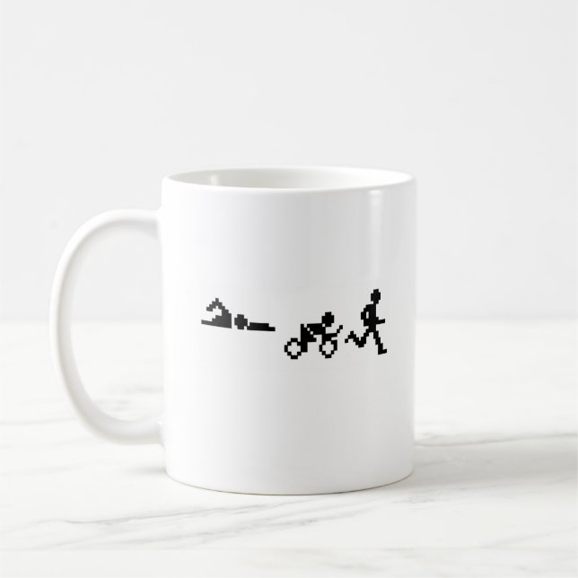 Mug Triathlon, triathlon (Gauche)