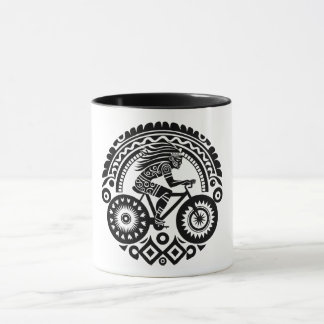 Mug Tribal Cyclist