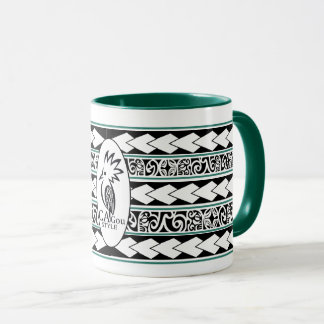 Mug Tribal Ethnic Vert Chasseur