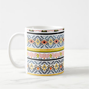 Mug Tribal Grunge : Ethno Folk Retro.