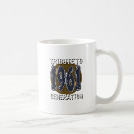 Mug Tribute to 1961 Generation Kaffeetasse
