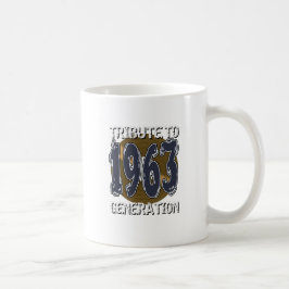 Mug Tribute to 1963 Generation Kaffeetasse