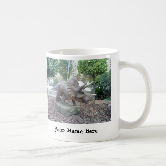 Mug Tricératops Dinosaur Nom Musique (Droite)