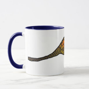 Mug Triceratops dinosaure enfants dessin artistique mi