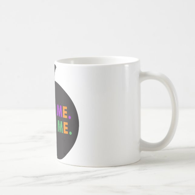 Mug Trick Me Traite, Couleurs Multiples (Droite)