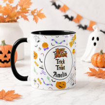 Trick or Treat personnalisé Halloween mignon